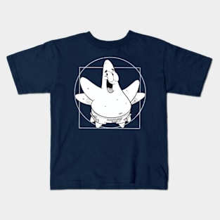 vitruvian patrick Kids T-Shirt